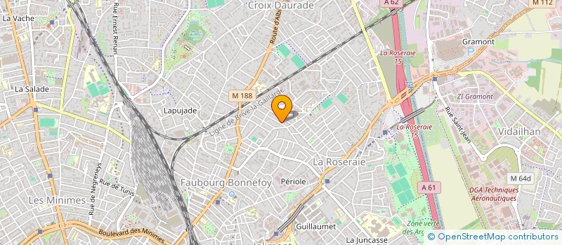 localisation de l'entreprise RAMASS à TOULOUSE