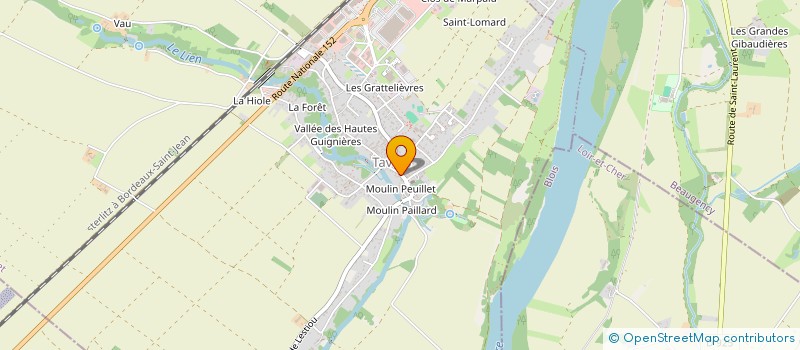 localisation de l'entreprise RAMAUGE-HAUER à TAVERS