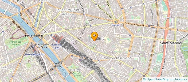 localisation de l'entreprise RAMAZ à PARIS