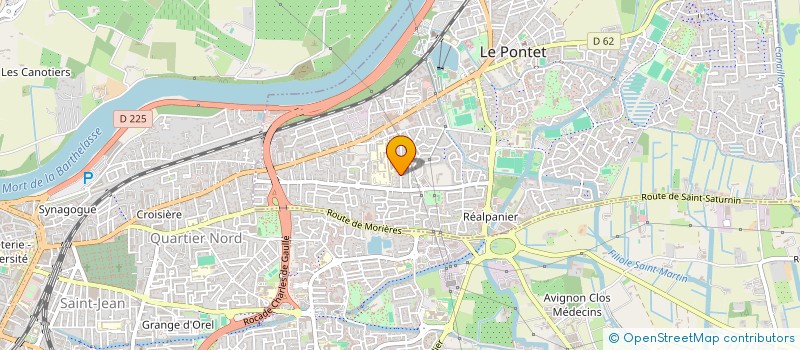 localisation de l'entreprise RAMAZEILLES INDIVISION  LE PONTET