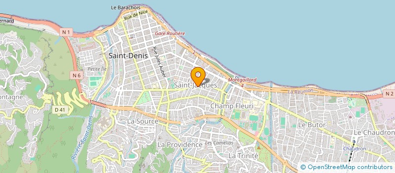 localisation de l'entreprise RAMBABAY à SAINT-DENIS