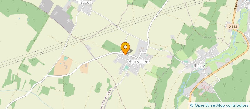 localisation de l'entreprise RAMBAUD DE LA RAITRIE  HOUDAN