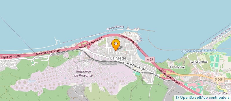 localisation de l'entreprise RAMBEL MACONNERIE  CHATEAUNEUF-LES-MARTIGUES