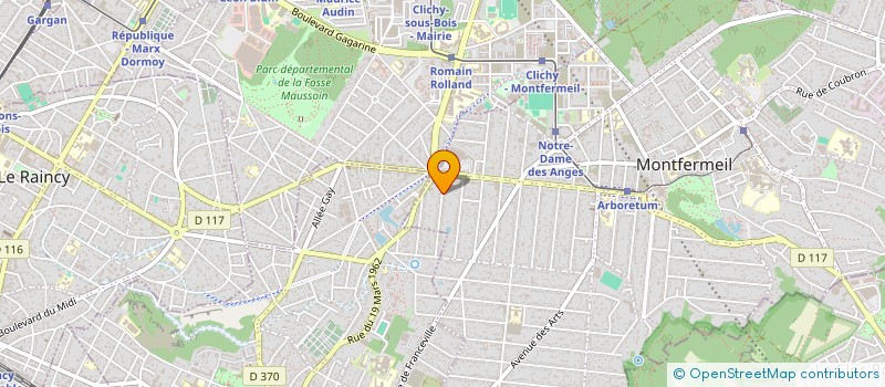 localisation de l'entreprise RAMBERCARNOT à MONTFERMEIL