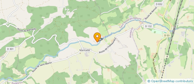 localisation de l'entreprise RAMBERT  ANNEYRON