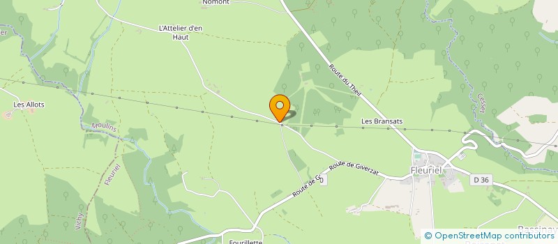 localisation de l'entreprise RAMBERT  FLEURIEL