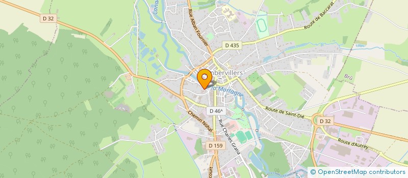 localisation de l'entreprise RAMBERVILLERS TERRITOIRE D'ENTREPRISES  RAMBERVILLERS