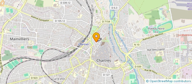 localisation de l'entreprise RAMBINVEST à CHARTRES