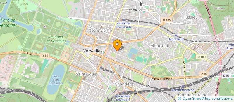 localisation de l'entreprise RAMBOPH à VERSAILLES