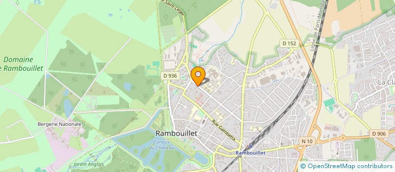 localisation de l'entreprise RAMBOUILLET AMITIE à RAMBOUILLET