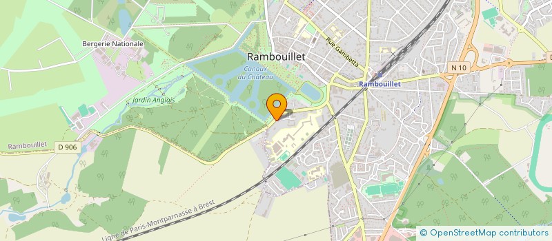 localisation de l'entreprise RAMBOUILLET AUTO SPORT  RAMBOUILLET