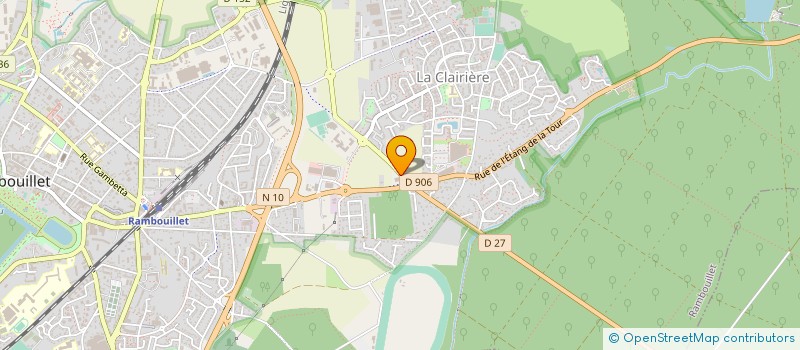 localisation de l'entreprise RAMBOUILLET AUTOMOBILES à RAMBOUILLET