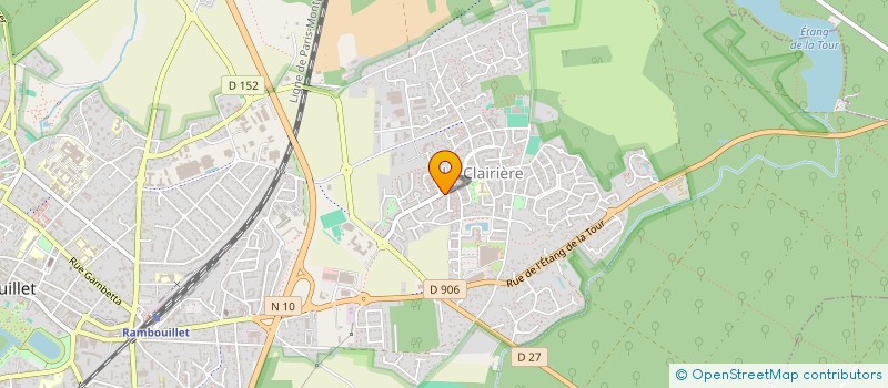 localisation de l'entreprise RAMBOUILLET NATURE  SONCHAMP