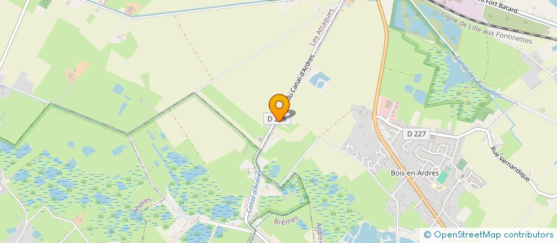 localisation de l'entreprise RAMBOUR ET FILS  ARDRES