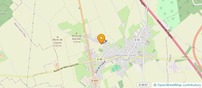 localisation de l'entreprise RAMBOUR GRAISSAGE à NEUVILLE-SAINT-VAAST