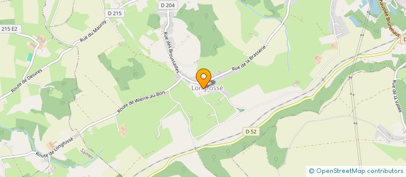 localisation de l'entreprise RAMBUR  LONGFOSSE