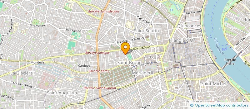 localisation de l'entreprise RAMDAM à BORDEAUX