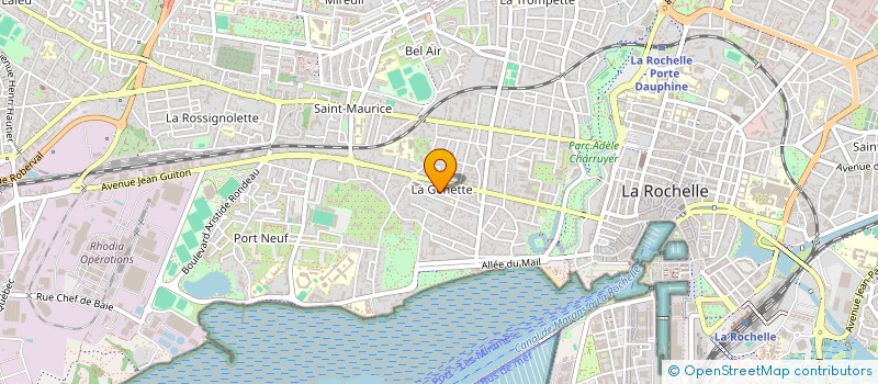 localisation de l'entreprise RAMDAM  LA ROCHELLE