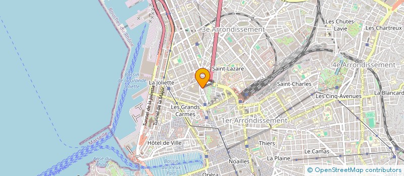 localisation de l'entreprise RAMDHANE à MARSEILLE