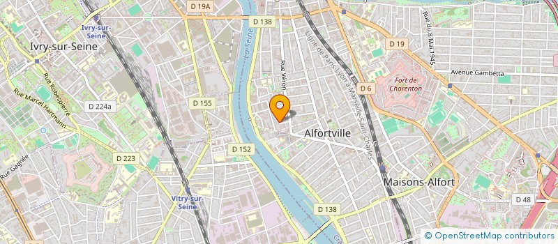 localisation de l'entreprise RAME à ALFORTVILLE