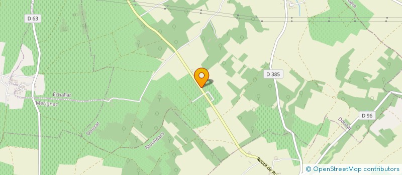 localisation de l'entreprise RAMEAU FAPS COMPETITION  DOUZAT