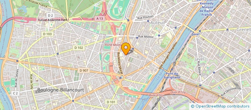 localisation de l'entreprise RAMEAU INVEST à VERSAILLES