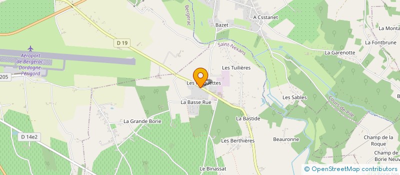 localisation de l'entreprise RAMEAU JEAN CLAUDE ET FILS  SAINT-NEXANS