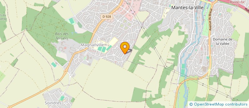 localisation de l'entreprise RAMEAU-MAIGROT-DISTRIBUTION à MAGNANVILLE
