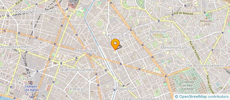 localisation de l'entreprise RAMECKERS ET VAN GEUNS  PARIS