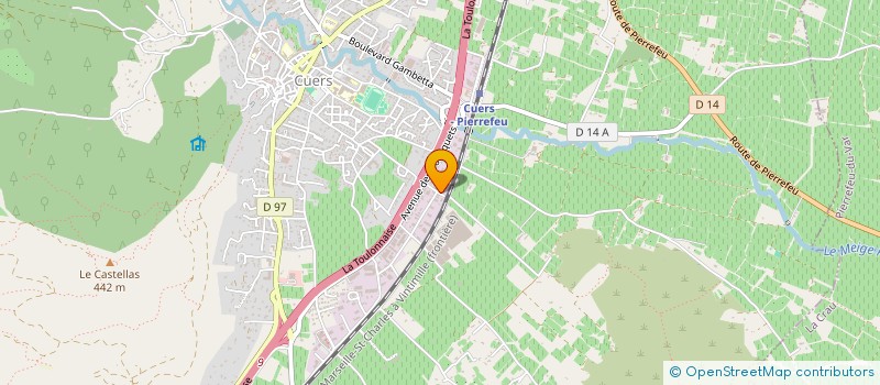 localisation de l'entreprise RAMEL PERE ET FILLE  CUERS