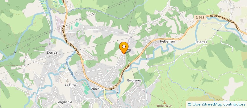 localisation de l'entreprise RAMEN  ASCAIN