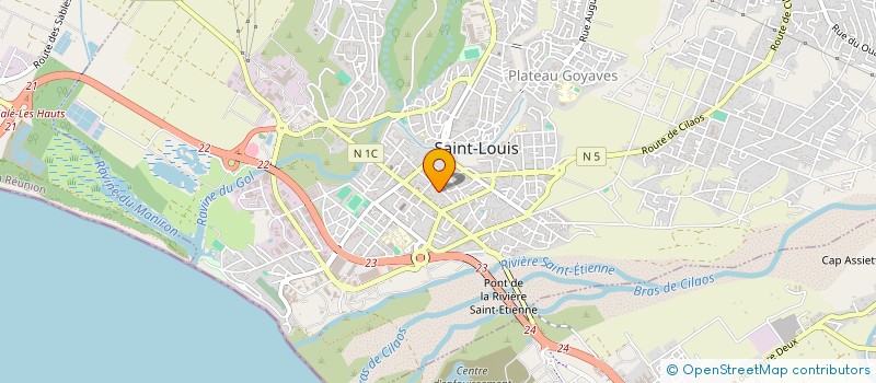 localisation de l'entreprise RAMEN GESTION LOCATIVE à SAINT-LOUIS