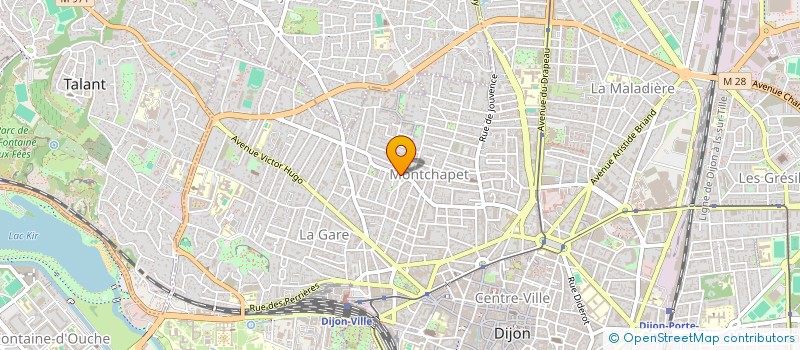 localisation de l'entreprise RAMEN JONDI à DIJON