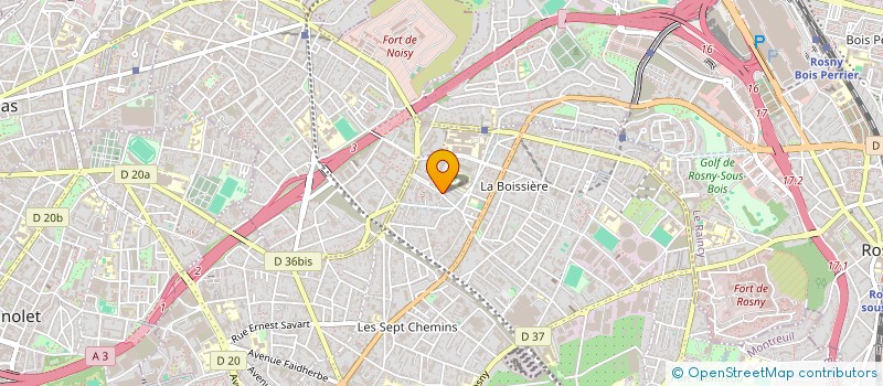 localisation de l'entreprise RAMENAS VOIT VERT à MONTREUIL