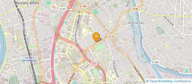 localisation de l'entreprise RAMERUPT FONCIER à CRETEIL