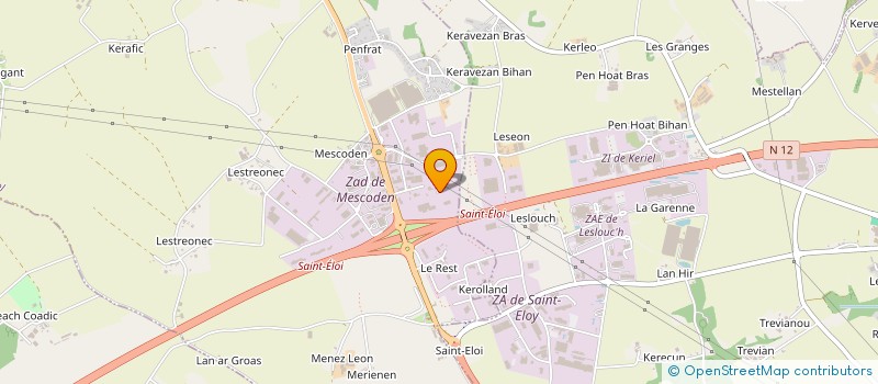 localisation de l'entreprise RAMEXPORT à PLOUDANIEL