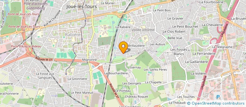 localisation de l'entreprise RAMI à JOUE-LES-TOURS