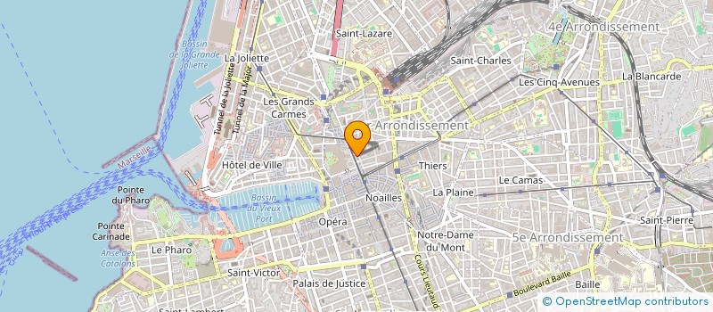 localisation de l'entreprise RAMI à MARSEILLE