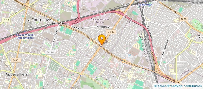 localisation de l'entreprise RAMI à LA COURNEUVE