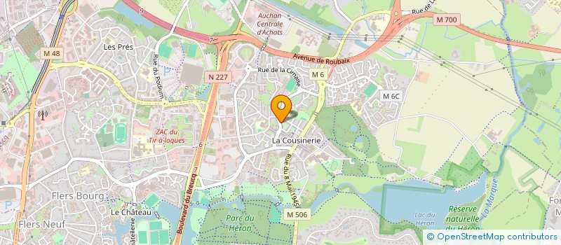 localisation de l'entreprise RAMI  VILLENEUVE-D'ASCQ