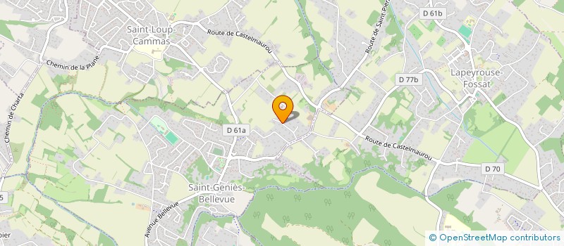 localisation de l'entreprise RAMIKOUKI  CASTELGINEST