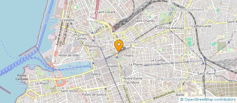 localisation de l'entreprise RAMINA, RESEAU D'ACCUEIL DES MINOTS NON ACCOMPAGNES  MARSEILLE