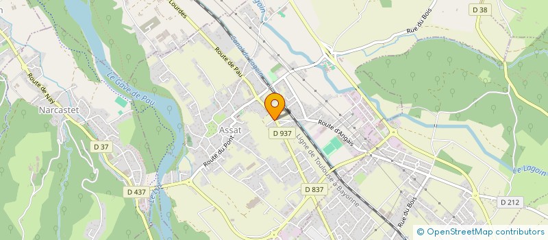 localisation de l'entreprise RAMINETTE  ASSAT