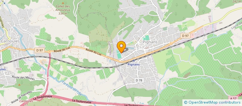 localisation de l'entreprise RAMINIA INVEST  PIGNANS