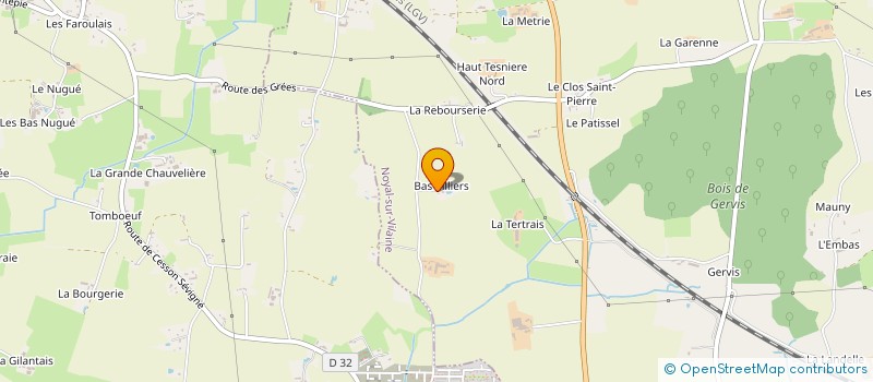 localisation de l'entreprise RAMIPHINA  NOYAL-SUR-VILAINE