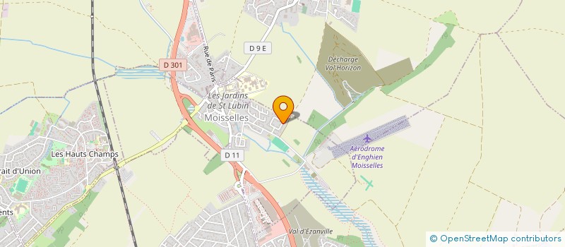 localisation de l'entreprise RAMIREZ BAT à MOISSELLES