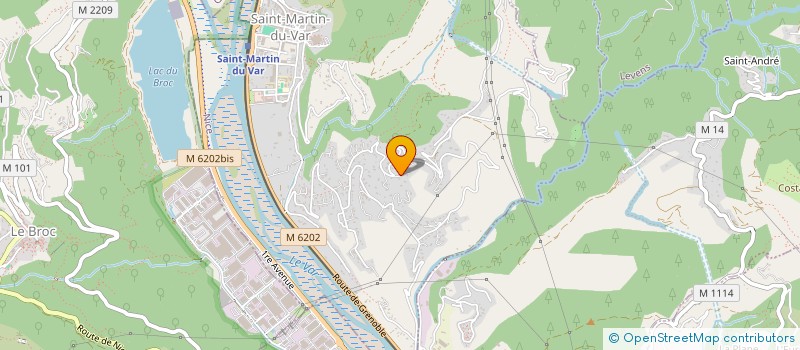 localisation de l'entreprise RAMIREZ RIVIERA RESIDENCE  SAINT-MARTIN-DU-VAR