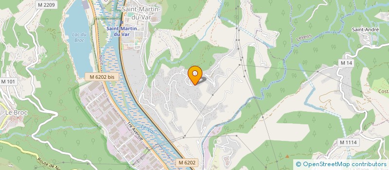 localisation de l'entreprise RAMIREZ TRAVAUX SERVICES  R.T.S.  SAINT-MARTIN-DU-VAR