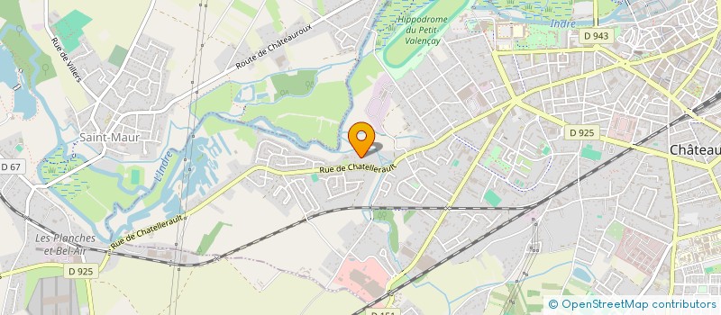 localisation de l'entreprise RAMIS à CHATEAUROUX