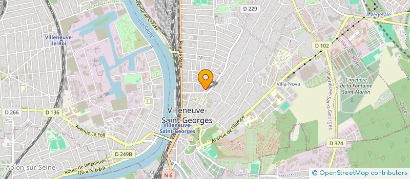 localisation de l'entreprise RAMIZ DISTRIBUTION  VILLENEUVE-SAINT-GEORGES